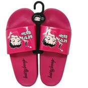 Wholesale - BETTY BOOP FUCHSIA SLIDE SANDAL ASST SIZE C/P 12